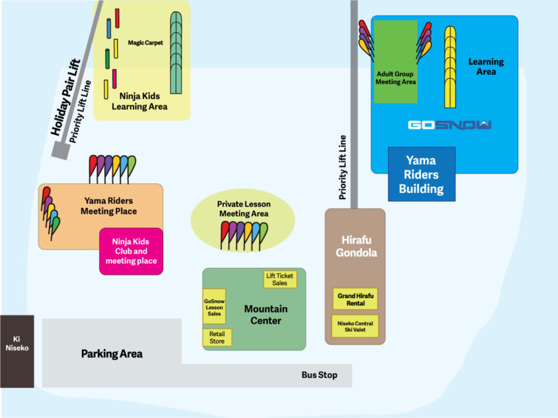 Gondola Base Facility Map2017